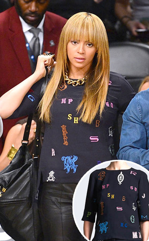 Beyonce Knowles, Stella McCartney sweater Beyonce Knowles, Stella McCartney sweater